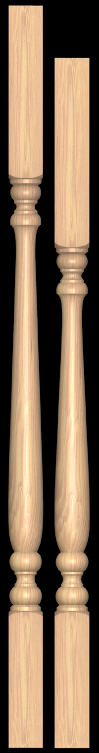 Provincial baluster 1 3/4"