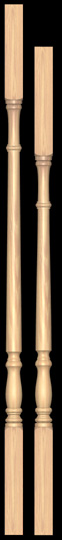 Standard #1 baluster 1 5/16"